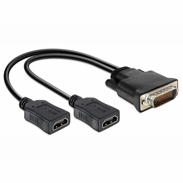 Delock - Video adaptér - HDMI se zdířkami (female) do DMS...