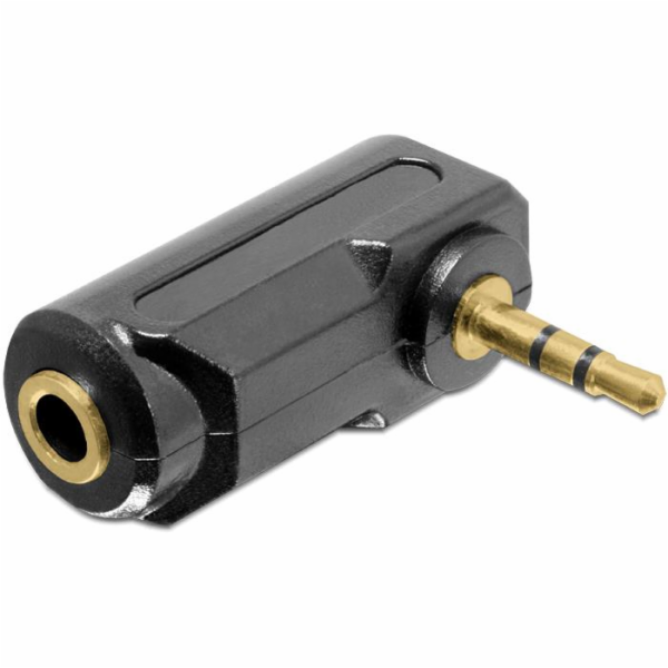 Delock audio adaptér stereo jack 3,5 mm 3 pin samec na sa...