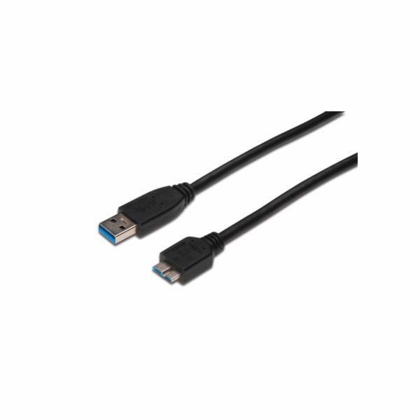 Digitus AK-300117-003-S USB 3.0 kabel, USB A - Micro USB ...