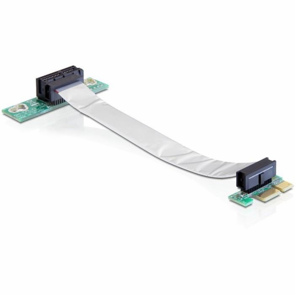 DeLOCK riser karta PCI Express x1 > x1 s flexibilním kabe...