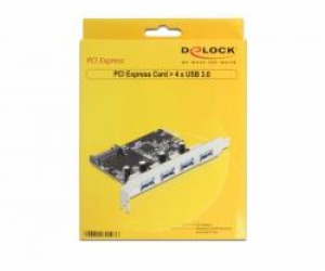 DeLOCK PCI Express karta > 4x USB 3.0, USB řadič