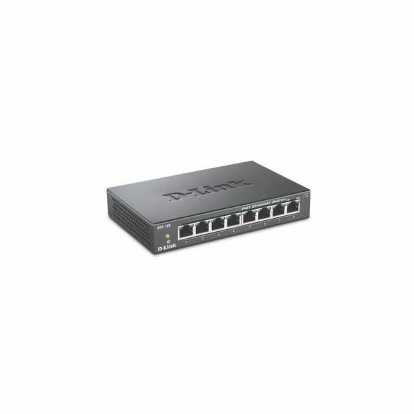 D-Link DES-108 8-port 10/100 Metal Housing Desktop Switch