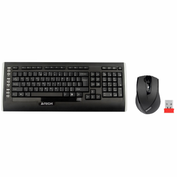 A4tech 9300F set bezdr. kláv. + bezdr. V-Track optická my...