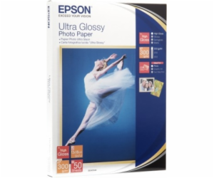 EPSON paper 13x18 - 300g/m2 - 50sheets - photo ultra glossy