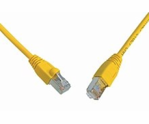 SOLARIX patch kabel CAT6 SFTP PVC 5m žlutý