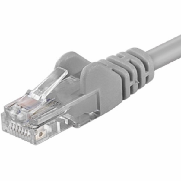 PremiumCord sp6utp05 Patch UTP RJ45-RJ45 CAT6, 5m, šedý