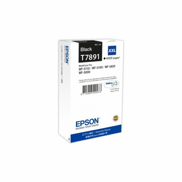 EPSON Ink čer WF-5xxx Series Ink Cartridge "Pisa" XXL Bla...