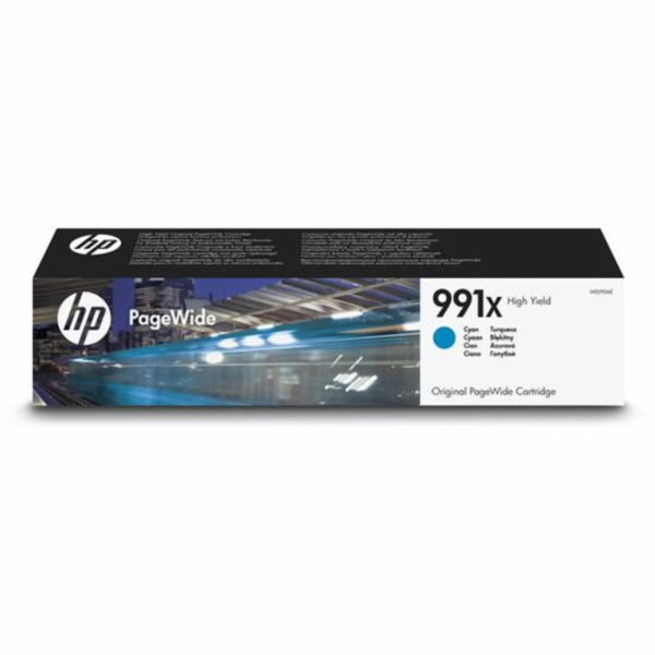HP 991X High Yield Cyan Original PageWide Cartridge (M0J9...