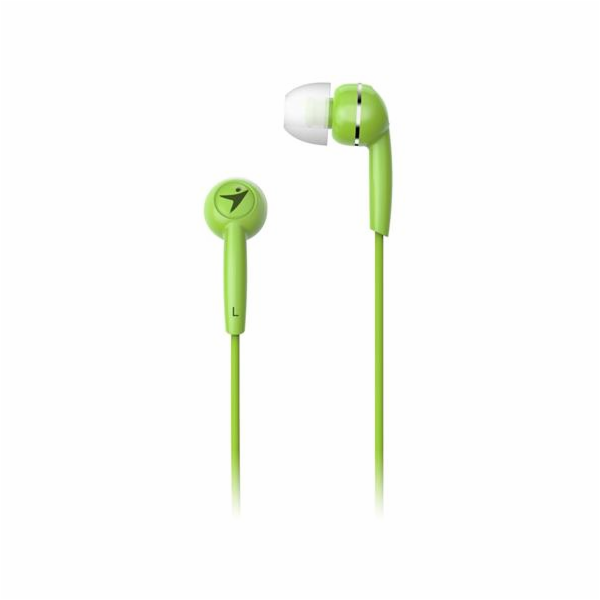 GENIUS headset HS-M320/ zelený/ 4pin 3,5 mm jack