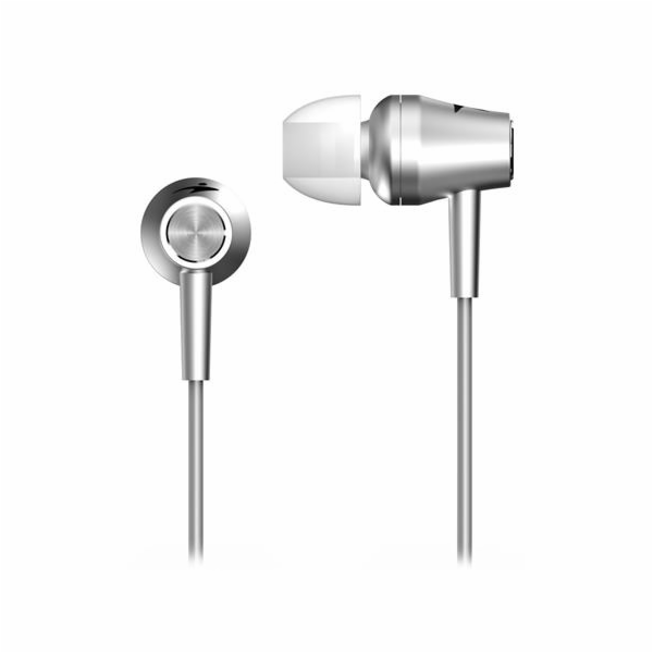GENIUS headset HS-M360/ stříbrný/ 4pin 3,5 mm jack