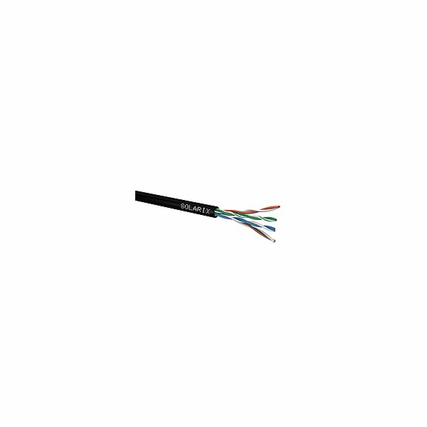 Venkovní instalační kabel Solarix CAT5E UTP PE Fca 305m/box