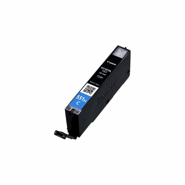 Canon CARTRIDGE CLI-551C XL azurová pro Pixma iP, Pixma i...
