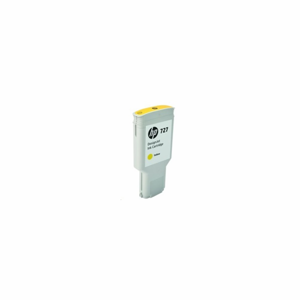 HP 727 300-ml Yellow DesignJet Ink Cartridge