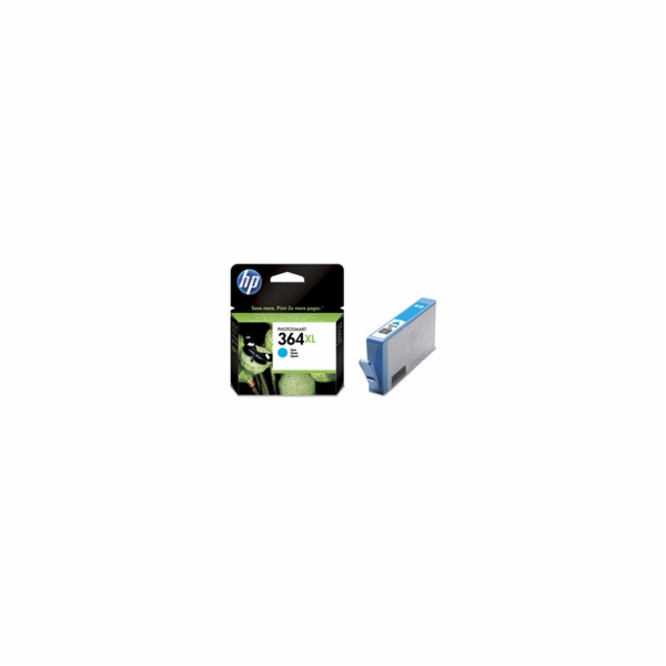HP (364XL) - azurová inkoustová kazeta, CB323EE originál