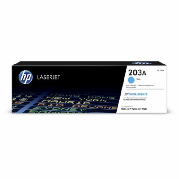 HP 203A - Azurová - originální - LaserJet - kazeta s barv...