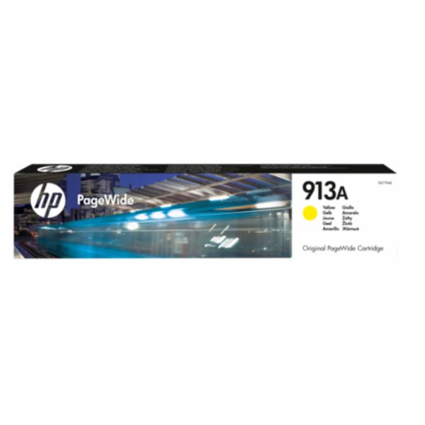 F6T79AE Originálna žltá kazeta HP 913A PageWide