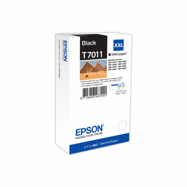 Atrament Epson WP4000/4500 Series Ink Cartridge XXL Black...