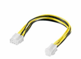 PREMIUMCORD Redukce napájení 8 pin/Female zdroj na P4 4pin/Male