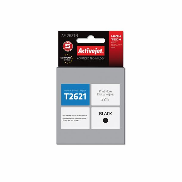 Activejet AE-2621N Ink (náhradní inkoust Epson 26 T2621; ...
