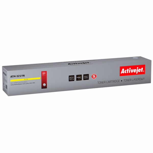 Activejet ATM-321YN toner for Konica Minolta printer; Kon...