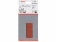 Bosch brusny list C 430 drevo + lak 93x186MM zrnitost 120 10 ks