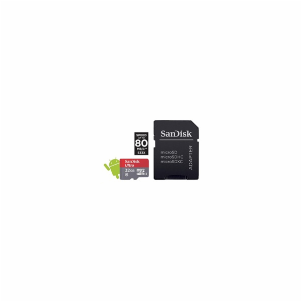 SanDisk Extreme - Paměťová karta flash (adaptér microSDHC...