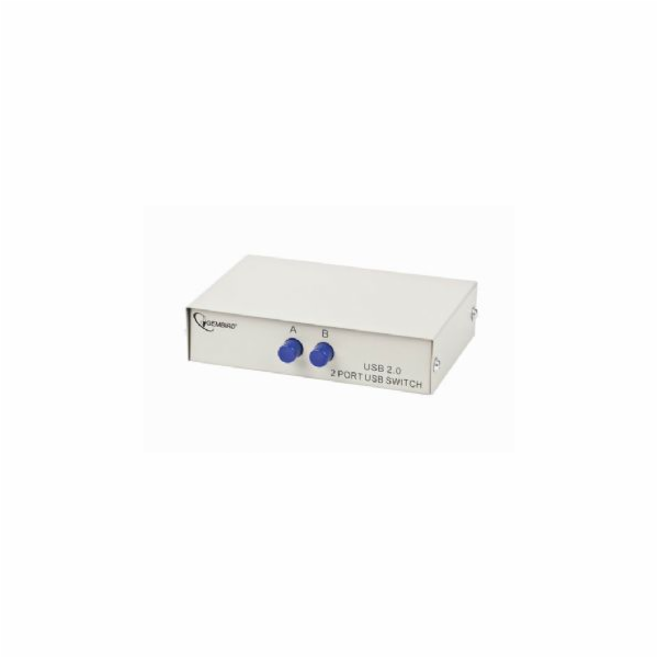 GEMBIRD Datový přepínač USB 2:1 manuální (switch)