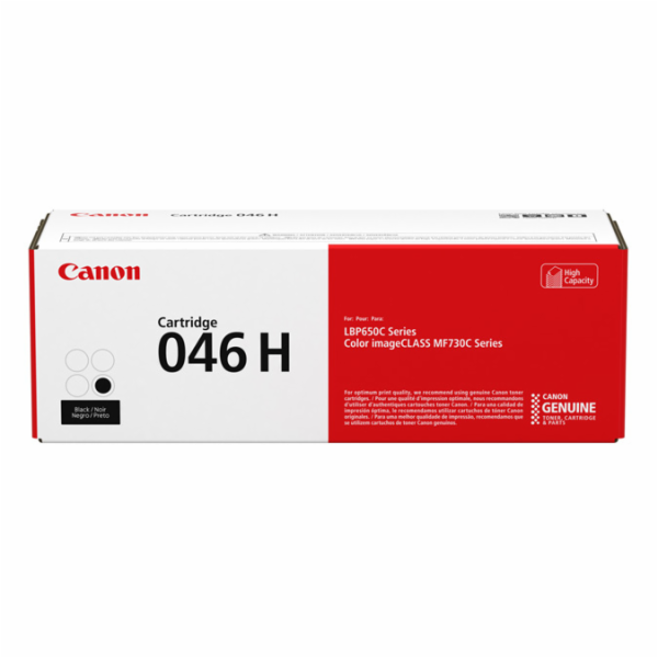 Canon 1254C002 - originální Canon TONER CRG-046HBK černá ...