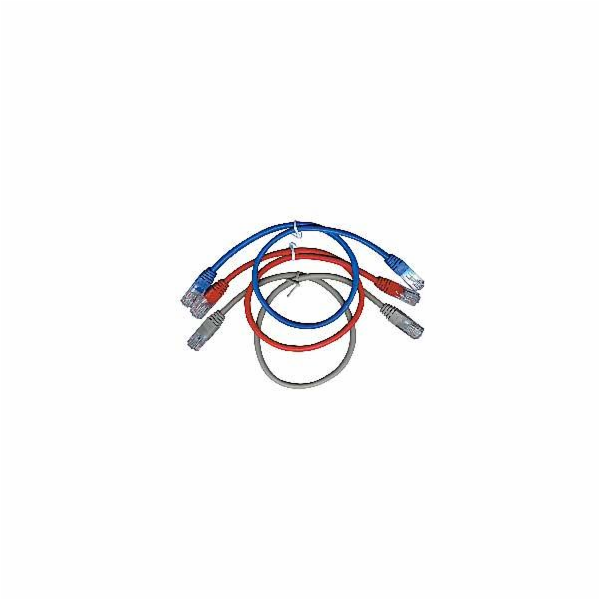 GEMBIRD kabel patchcord Cat5e UTP 3m, červený