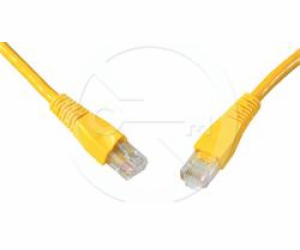 SOLARIX patch kabel CAT6 UTP PVC 5m žlutý snag proof