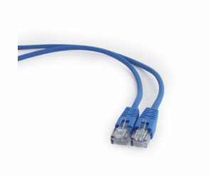 GEMBIRD kabel patchcord Cat5e UTP 1m, modrý