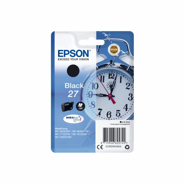 Epson Singlepack Black 27 DURABrite Ultra Ink