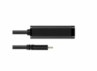 AXAGON ADE-SRC, USB-C 3.2 Gen 1 - Gigabit Ethernet síťová karta, auto instal, černá