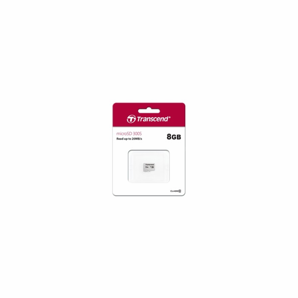 Transcend microSDHC 300S     8GB Class 10