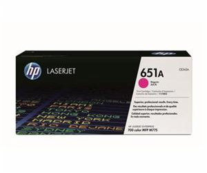 HP 651A Magenta LJ Toner Cart, CE343A (16,000 pages)