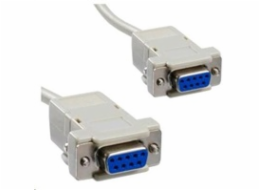 PREMIUMCORD Kabel sériový 5m Laplink (Canon 9F/9F, rozebírací, RS232)