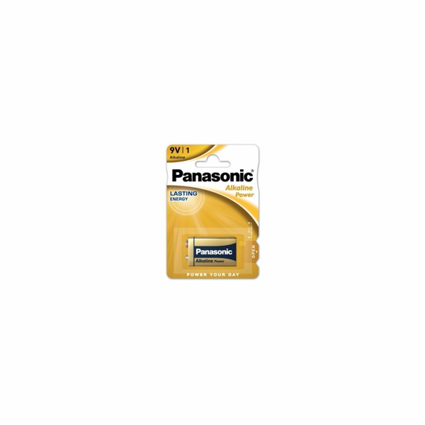 1 Panasonic Alkaline Power 9V-Block