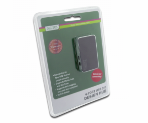 Digitus USB 2.0 hub, Vysokorychlostní rozbočovač 4-porty,...