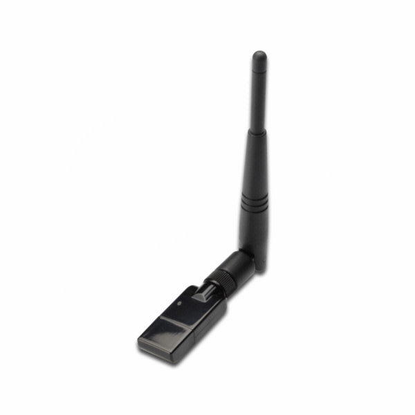 DIGITUS Bezdrátový 300N USB 2.0 adapter, 300Mbps, Realtek...
