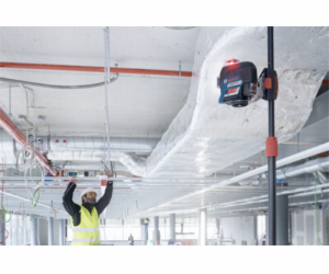 Čárový laser Bosch GLL 3-80 C Professional, L-BOXX, křížo...