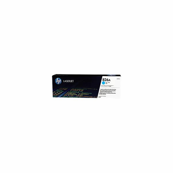 HP 826A Cyan LJ Toner Cart, CF311A (31,500 pages)