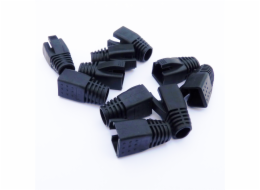 DATACOM Návlek pro plug RJ45 (CAT6A,CAT7) černý (10ks)