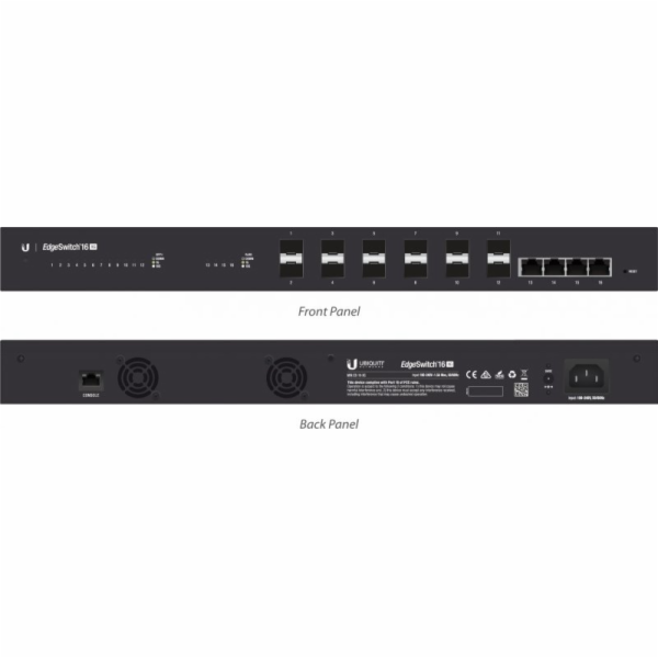 Switch Ubiquiti Networks EdgeSwitch ES-16-XG 4x GLAN, 12x...