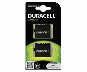 1x2 Duracell Li-Ion aku 1250mAh pro GoPro Hero 5/Hero 6/H...