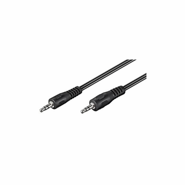 PREMIUMCORD Kabel audio 3,5mm Jack 2m (M/M, stereo)