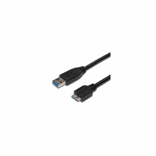 PREMIUMCORD Kabel USB 3.0 A - Micro B 0,5m, propojovací (...