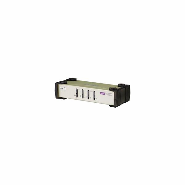 Aten CS-84U-AT 4-Port PS/2-USB KVM Switch, 4x Custom KVM ...