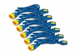 APC AP8000 - Elektrický kabel - power IEC 60320 C13 do IEC 60320 C14 - 10 A - 1.22 m - modrá - celý svět - pro P/N: SCL500RMI1UC, SCL500RMI1UNC, SMT3000I-AR, SMT3000R2I-AR, SMTL750RMI2UC, SRT1500RMXLI