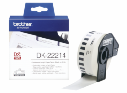 Páska Brother - DK-22214 (papírová role 12mm x 30,48m)