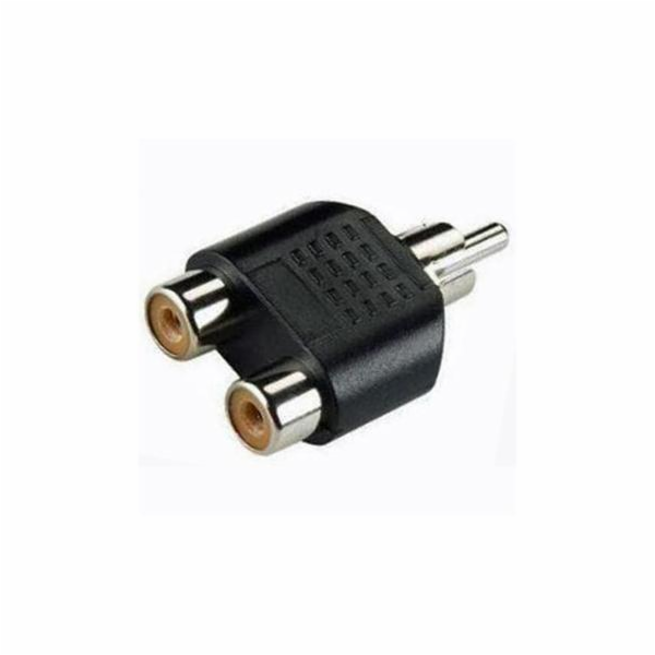 PremiumCord Adaptér 1x Cinch male - 2x Cinch female